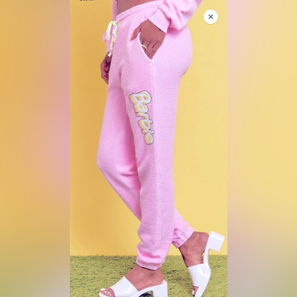 Barbie Graphic Beaded Joggers - Picture 3 of 7